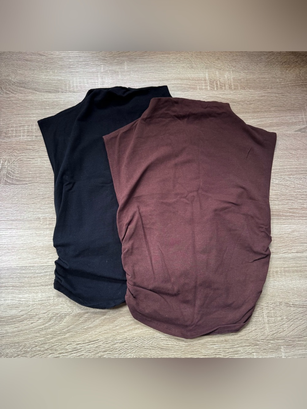 Reformation Lindy Knit Top Black Brown XS